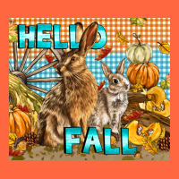 Hello Fall Rabbit Premium Hoodie | Teevron
