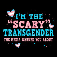 Im Scary Transgender The Media Warned You About Premium Sweatshirt | Teevron
