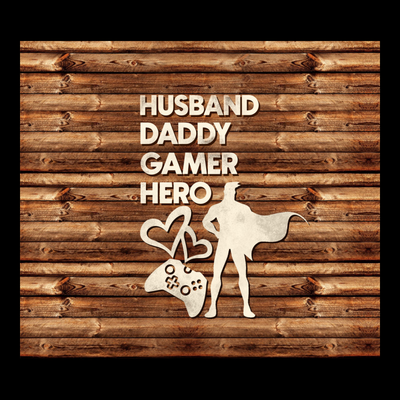 Husband Daddy Gamer Hero Heavy Core Tee by TumblerDesignByShophia | Teevron