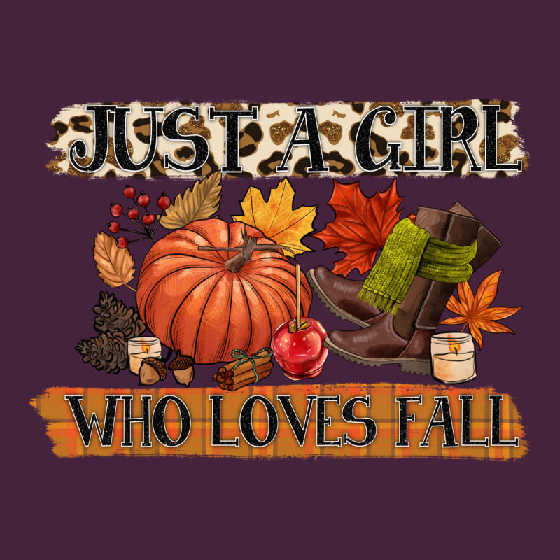 Just A Girl Who Loves Fall Premium Tee by CowGirlArtShop | Teevron