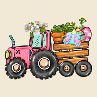 Easter Bunny Tractor Ladies Tee | Teevron