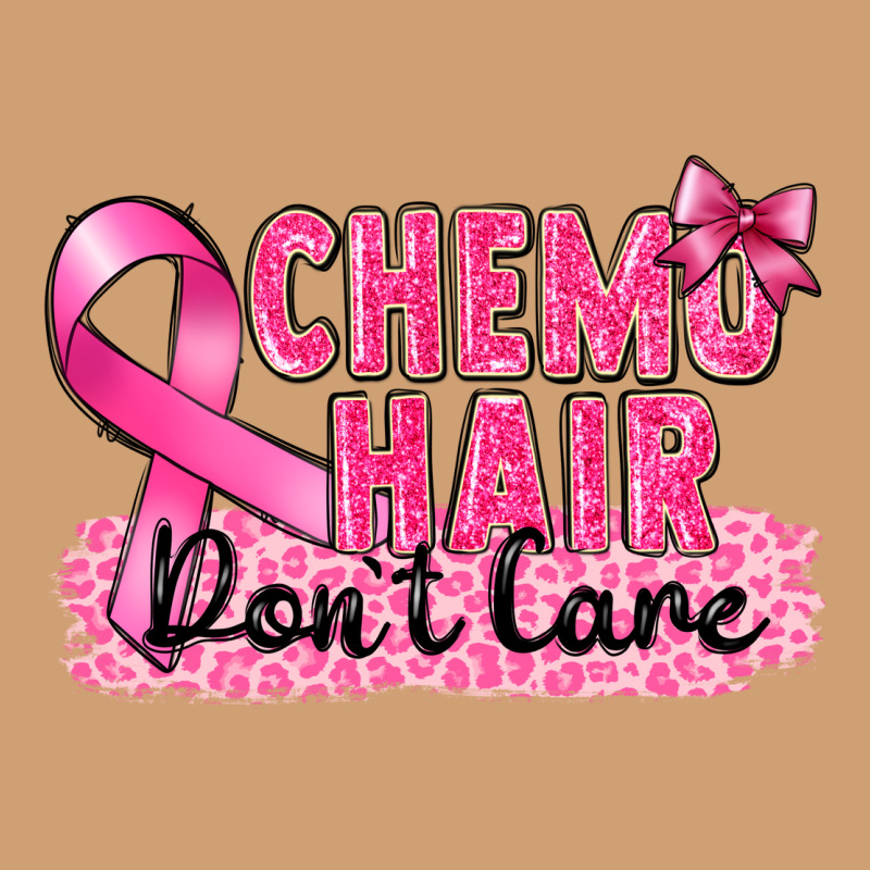 Breast Cancer Chemo Hair Don't Care Vintage Tee by FaDigitalArtStudio | Teevron