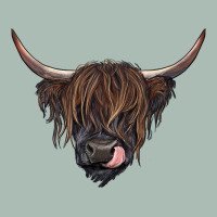 Black Highland Cow Classic Tee | Teevron