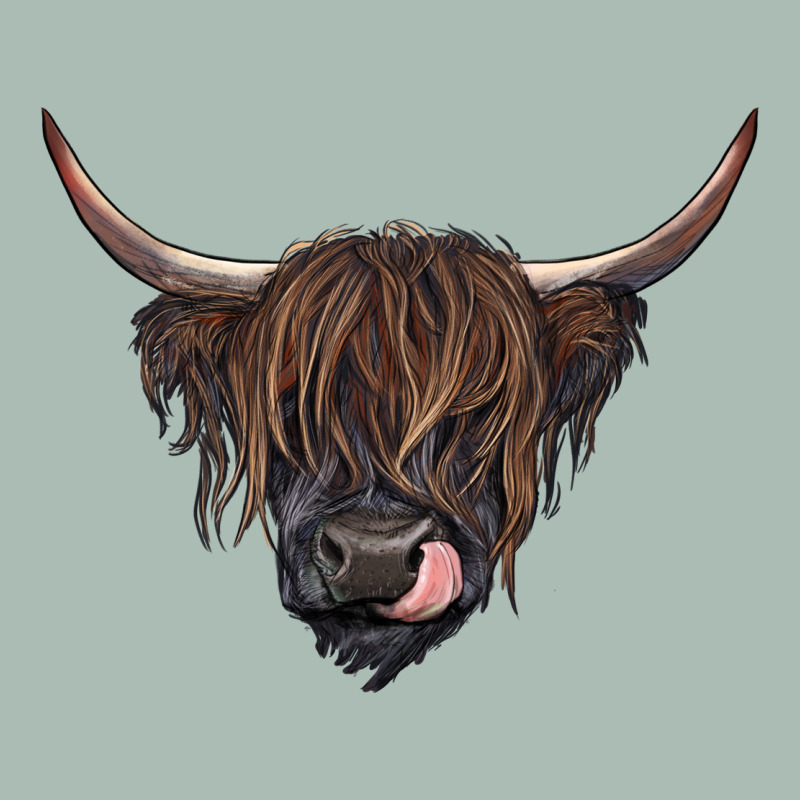 Black Highland Cow Classic Tee by RanaPortraitStore | Teevron