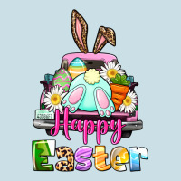 Bunny Happy Easter Truck Ladies Tee | Teevron