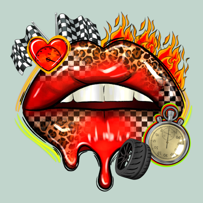 Race Lips Zipper Hoodie by AdoDesignShop | Teevron