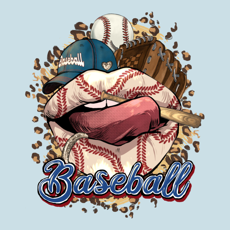 Baseball Lips Ladies Tee by HowdyJamesFarm | Teevron