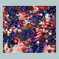 American Flag Sparkly  Tumbler Heavy Core Tee | Teevron