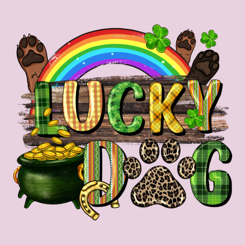 Lucky Dog St. Patrick's Day Ladies Tee by CowGirlArtShop | Teevron