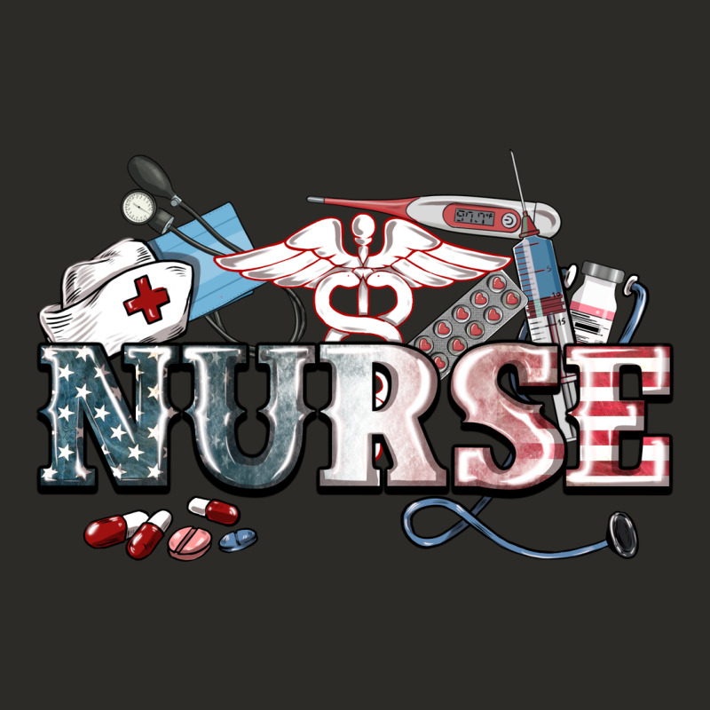 American Nurse 4th Of July Heavy Core Tee by HowdyJamesFarm | Teevron