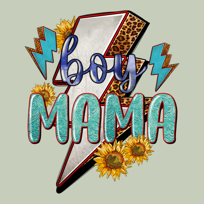 Boy Mama Lightning Bold Mother's Day Ladies Tee by HowdyJamesFarm | Teevron
