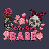 Valentine Babe Valentine's Day Skull Long Sleeve Tee | Teevron