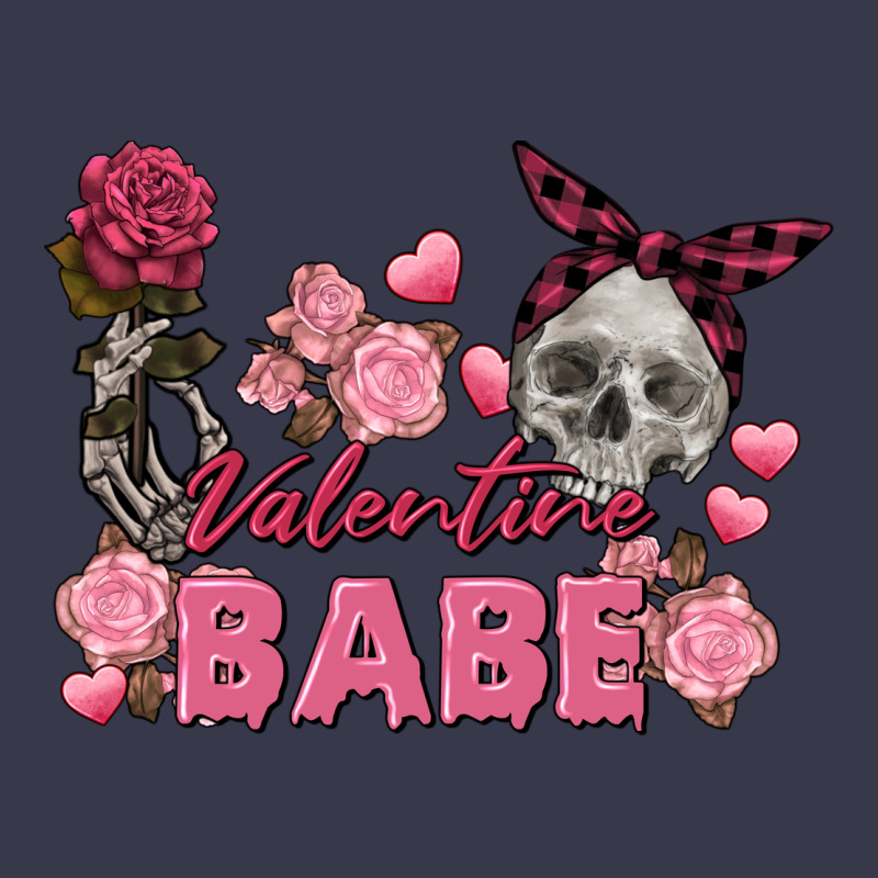 Valentine Babe Valentine's Day Skull Long Sleeve Tee by FaDigitalArtStudio | Teevron
