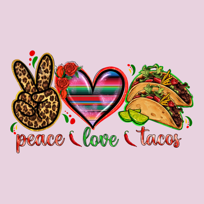 Peace Love Tacos Mexico Ladies Tee by HowdyJamesFarm | Teevron