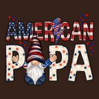 American Papa With Gnome 4th Of July Heavy Core Tee | Teevron
