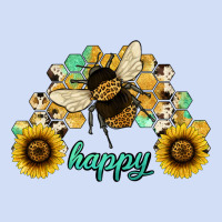 Bee Happy Honey Comb Urban Hoodie | Teevron