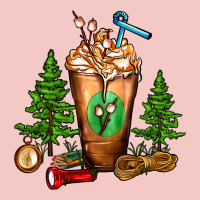 Camping Cold Drink Frappe Urban Heavy Tee | Teevron