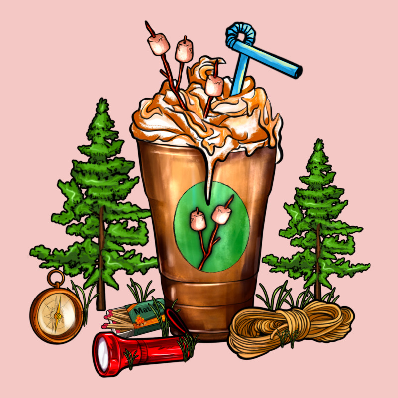 Camping Cold Drink Frappe Urban Heavy Tee by FaDigitalArtStudio | Teevron