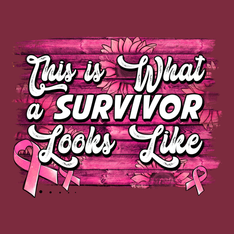This Is What A Survivor Looks Like Breast Cancer Awareness Premium Hoodie by Jasminsmagicworld | Teevron