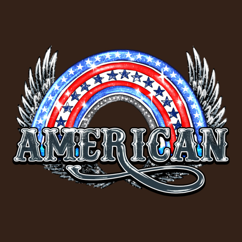 American Rainbow Heavy Core Tee by HowdyJamesFarm | Teevron