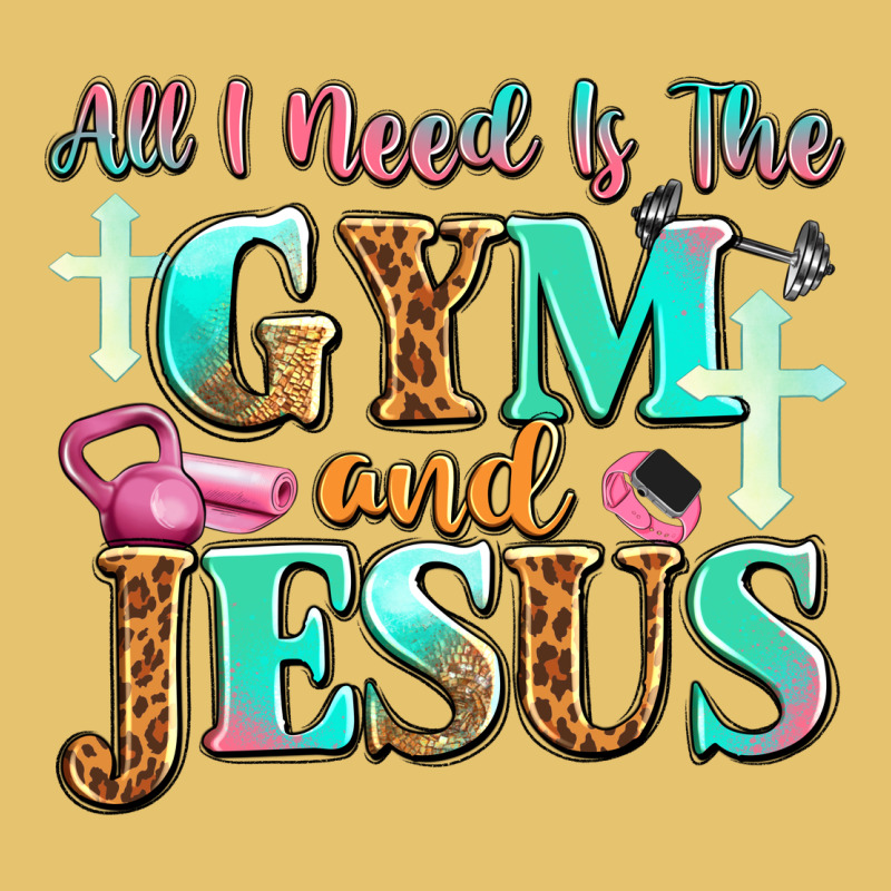 All I Need Is The Gym And Jesus Premium Sweatshirt by JahusDesignShop | Teevron
