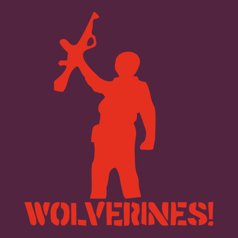 Red Dawn Wolverines Urban Hoodie by baoMotion | Teevron
