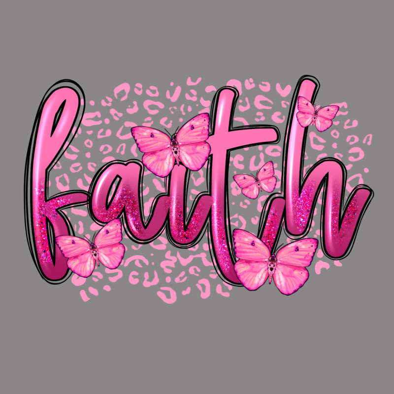 Faith Breast Cancer Vintage Tee by FaDigitalArtStudio | Teevron