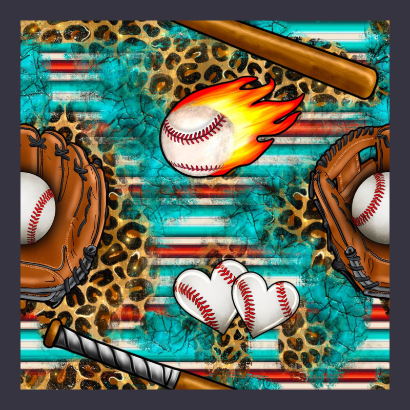 Baseball Glove And Bat With Serape Seamless Pattern Vintage Hoodie by BundleAndBundleShop | Teevron
