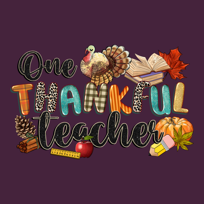 One Thankful Teacher Premium Tee by CowGirlArtShop | Teevron