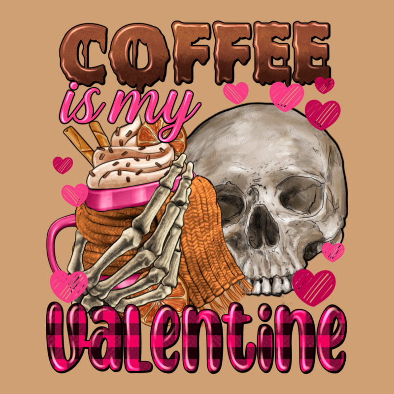 Coffee Is My Valentine Skull Vintage Tee by FaDigitalArtStudio | Teevron
