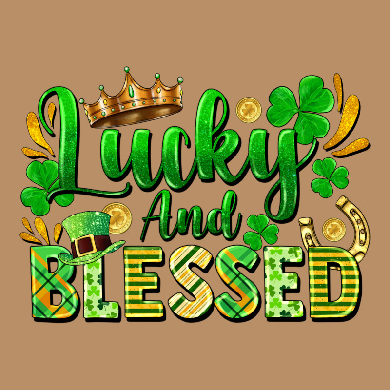 Lucky And Blessed Vintage Hoodie by FaDigitalArtStudio | Teevron