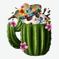 Day Of The Dead Mexican Cactus Urban Heavy Tee | Teevron