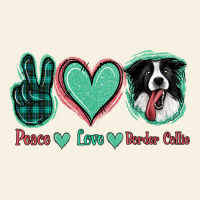 Peace Love Border Collie Vintage Tee | Teevron