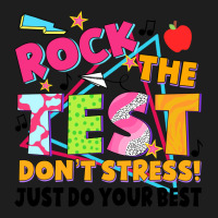 Rock The Test Don't Stress! Just Do Your Best Heavyweight Hoodie | Teevron