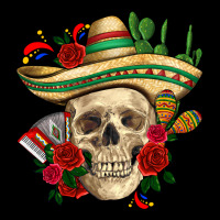 Di De Los Muertos With Roses Mexico Ladies Tee | Teevron