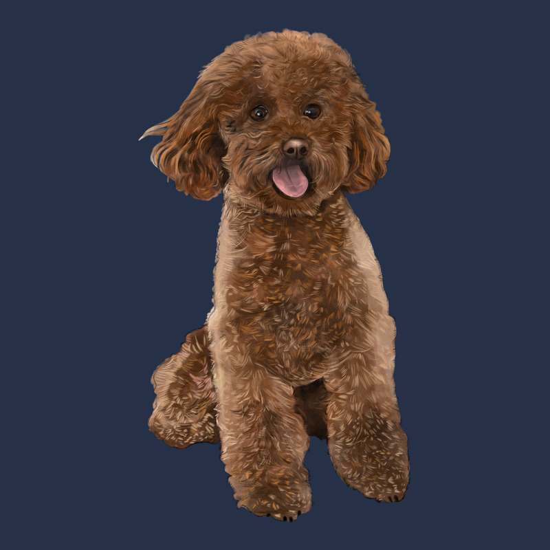 Poodles Dog Lllustrations Premium Hoodie by LillyAllenDesigns | Teevron