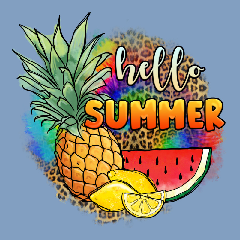 Hello Summer Pineapple Urban Hoodie by JahusDesignShop | Teevron