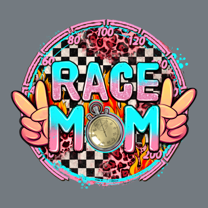 Race Mom With Leopard And Peace Hand Heavyweight Sweatshirt by AdoDesignShop | Teevron