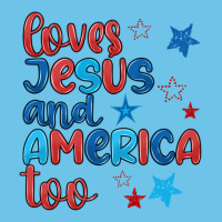 Love Jesus And America Too Premium Sweatshirt | Teevron