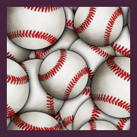 Baseball Seamless Pattern Long Sleeve Tee | Teevron