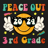 Peace Out 2024 3rd Grade Heavyweight Hoodie | Teevron