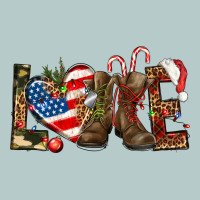 Army Christmas Love 4th Of July Heavy Core Tee | Teevron