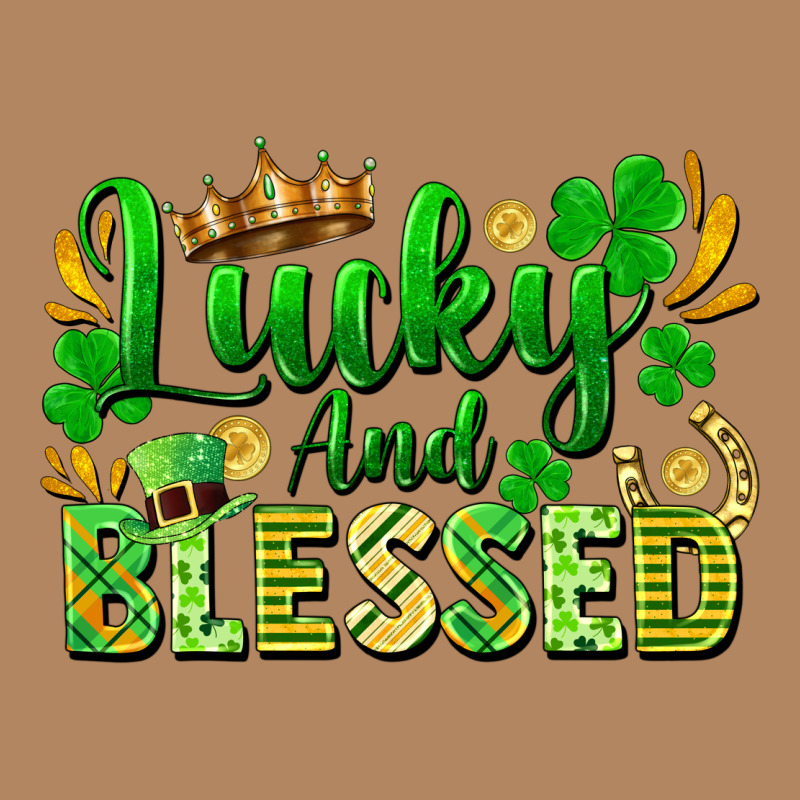 Lucky And Blessed Long Sleeve Tee by FaDigitalArtStudio | Teevron