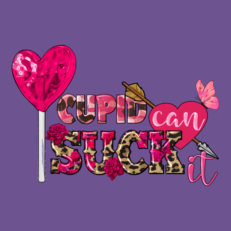 Cupid Can Suck It Valentine's Day Vintage Tee by FaDigitalArtStudio | Teevron