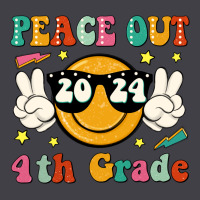 Peace Out 2024 4th Grade Heavyweight Hoodie | Teevron