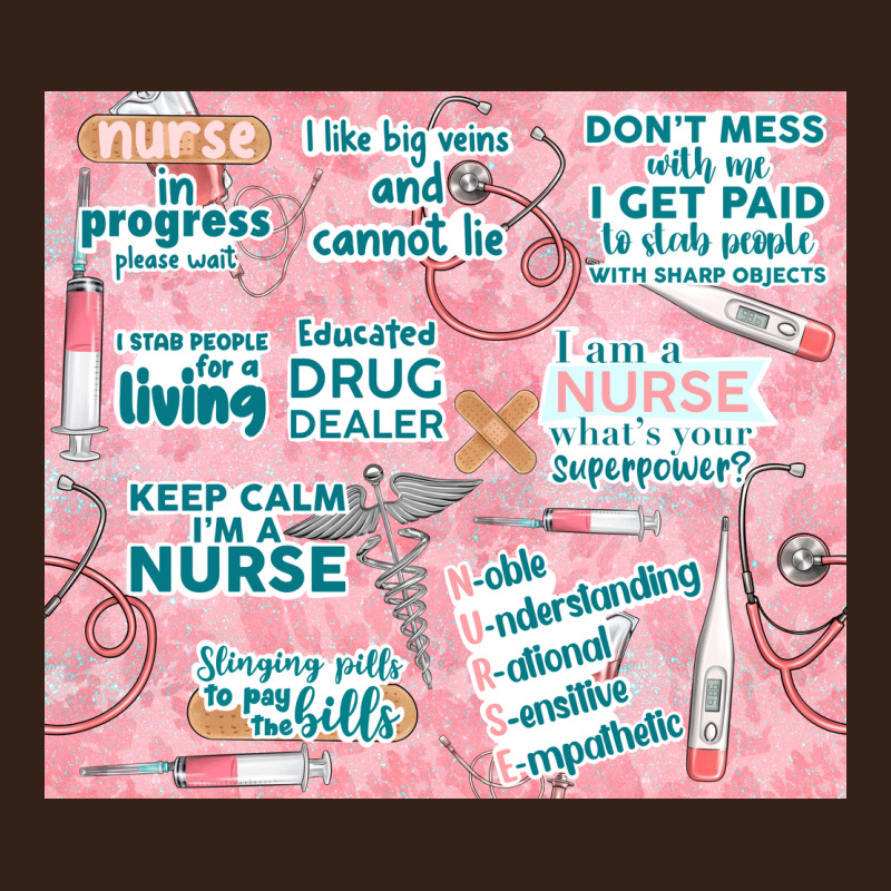 Funny Nurse Heavy Core Tee by TumblerDesignByShophia | Teevron