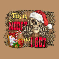This Is As Merry As I Get Skull Vintage Hoodie | Teevron