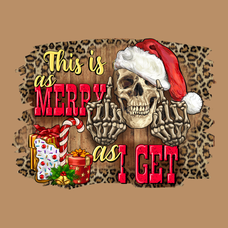 This Is As Merry As I Get Skull Vintage Hoodie by FaDigitalArtStudio | Teevron