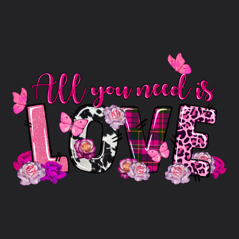 All You Need Is Love Valentine's Day Vintage Tee by FaDigitalArtStudio | Teevron