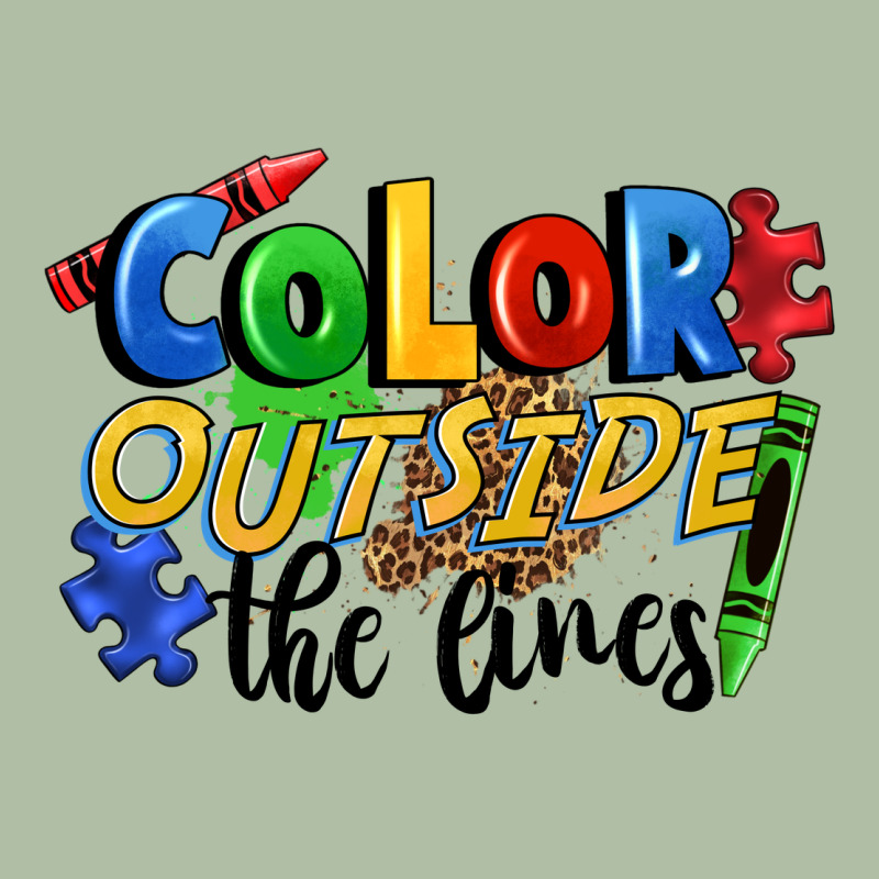 Color Outside The Lines Urban Heavy Tee by FaDigitalArtStudio | Teevron